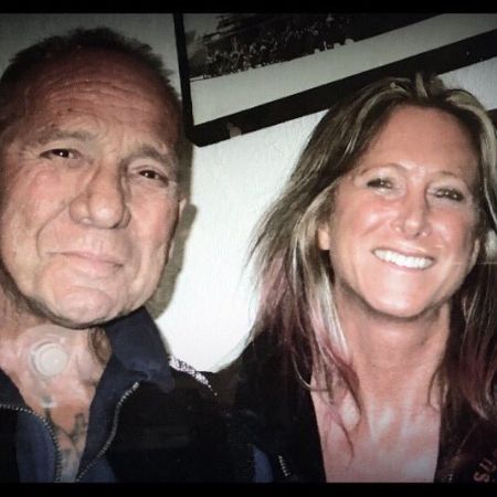 Zorana Barger and her late husband, Sonny Barger, took a picture before Sonny passed away.